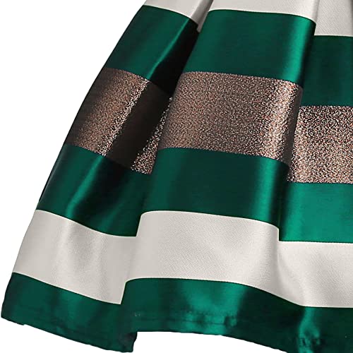 Aimjchld Party Dress For Toddler Little Baby Girls Flower Wedding Dresses Pageant Prom Ball Gowns Fancy Performance Formal Special Occasion Dress Size 4 5 Years (Green 120) #TOP4