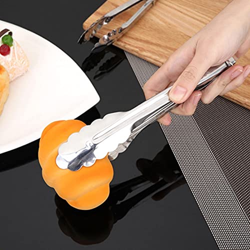 Pinzas para cocinar, Pinzas para Alimentos, Pinzas para cocinar de Acero Inoxidable para Catering, ensaladas, Parrillas, bufé, Pinzas para Servir Tijeras