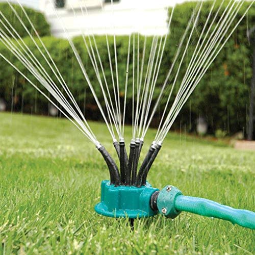 Hangang Sprinkler Rasensprenger verstellbar für Garten und Rasen Englisch, Irrigation System, mit Kopf flexibel Bewässerung Rasensprenger und Garten Sprinkler
