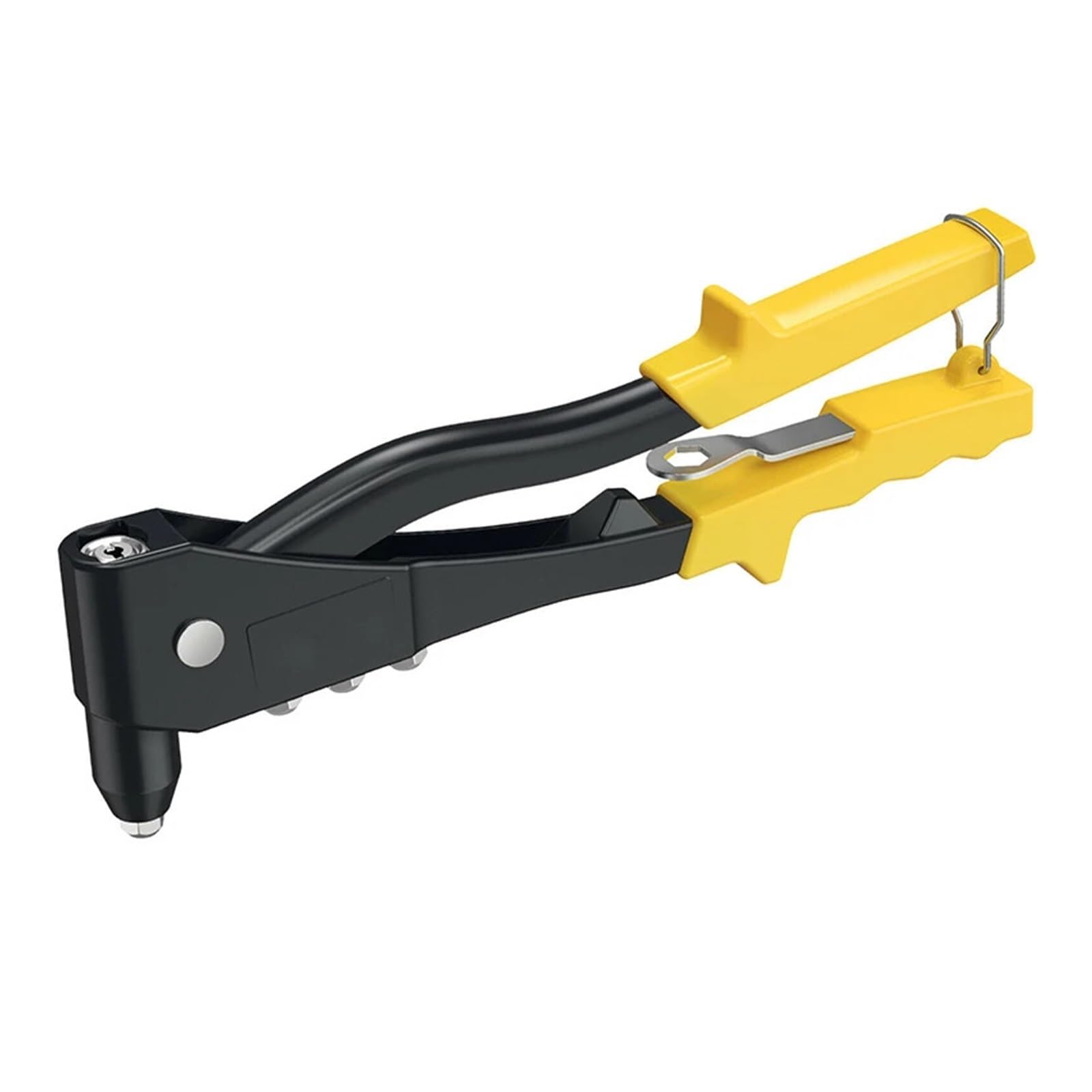 Bcxzppqdl 60Pcs 380/200/120/ Heavy Duty Riveter Set Hand Riveter Set Blind Rivet Pliers Gun Diy Rivets Nut Automotive Tools(60Pcs)
