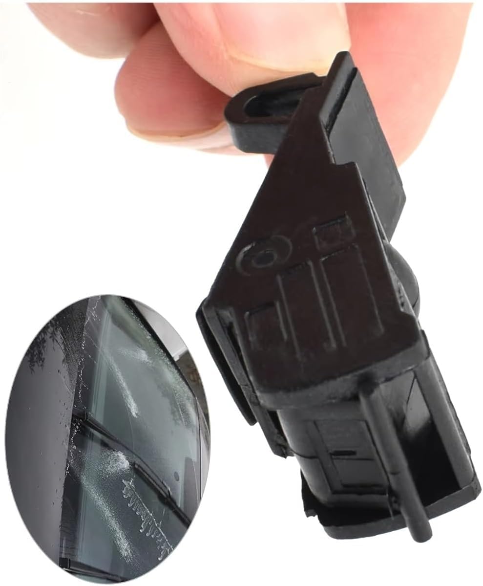 Windshield Washer Nozzles for Passat B5 Golf Jetta Mk4 Bora Polo Beetle Seat 2X, Front Windshield Spray Nozzles Kit Automotive Wiper Spray Washer Jet Replacement Parts