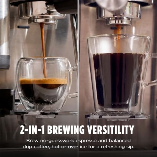 Ninja Luxe Café Mini, Espresso Machine & Drip Coffee, S...
