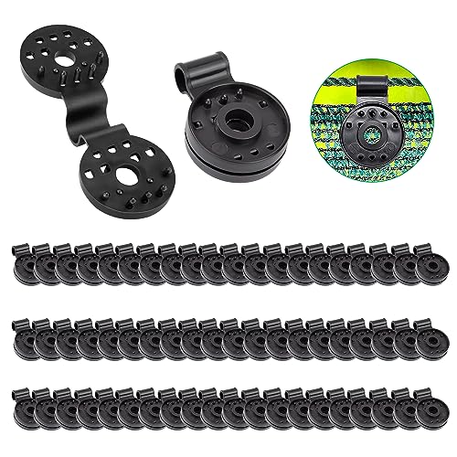 Clips pour Toile D'ombrage, 60 Pièces Clips de Fixation pour Bache, Clip Spécial avec Œillet en Plastique Fixation Brise Vue pour Toile de Clôture, Filet de Pare-Soleil, Tissu Coupe-Vent Clips pour Toile D'ombrage, 60 Pièces Clips de Fixation pour Bache, Clip Spécial avec Œillet en Plastique Fixation Brise Vue pour Toile de Clôture, Filet de Pare-Soleil, Tissu Coupe-Vent