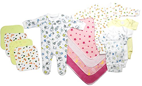 Bambini Newborn Baby Girls 13 Pc Layette Set