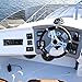 Pyle Marine Headunit Receiver Speaker Kit - In-Dash LCD Digital Stereo Built-in Bluetooth & Microphone w/ AM FM Radio System 5.25’’ Waterproof Speakers (2) MP3/SD Readers & Remote Control-PLMRKT46BK