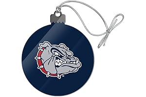 Gonzaga University Bulldogs Logo Acrylic Christmas Tree Holiday Ornament