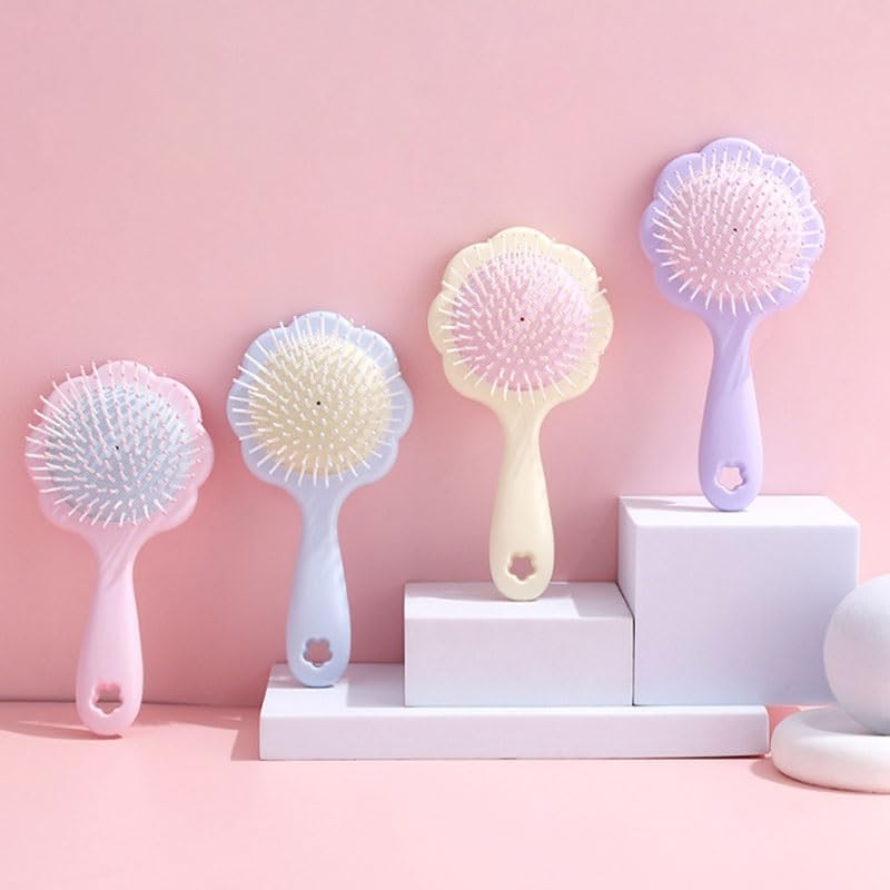 Flower Air Cushion Comb for Massaging Portable Suitable for Home Use
