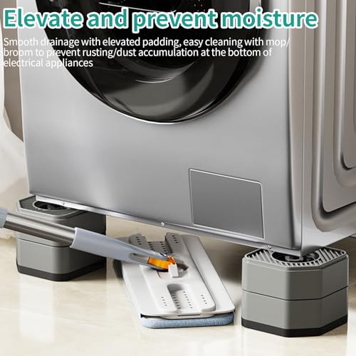 Waschmaschine Schwingungsdämpfer, 4 Stück Waschmaschine Vibrationsdämpfer Waschmaschinen füße Waschmaschinen und Trockner Untergestell Unterlage für Kühlschrank Sofa