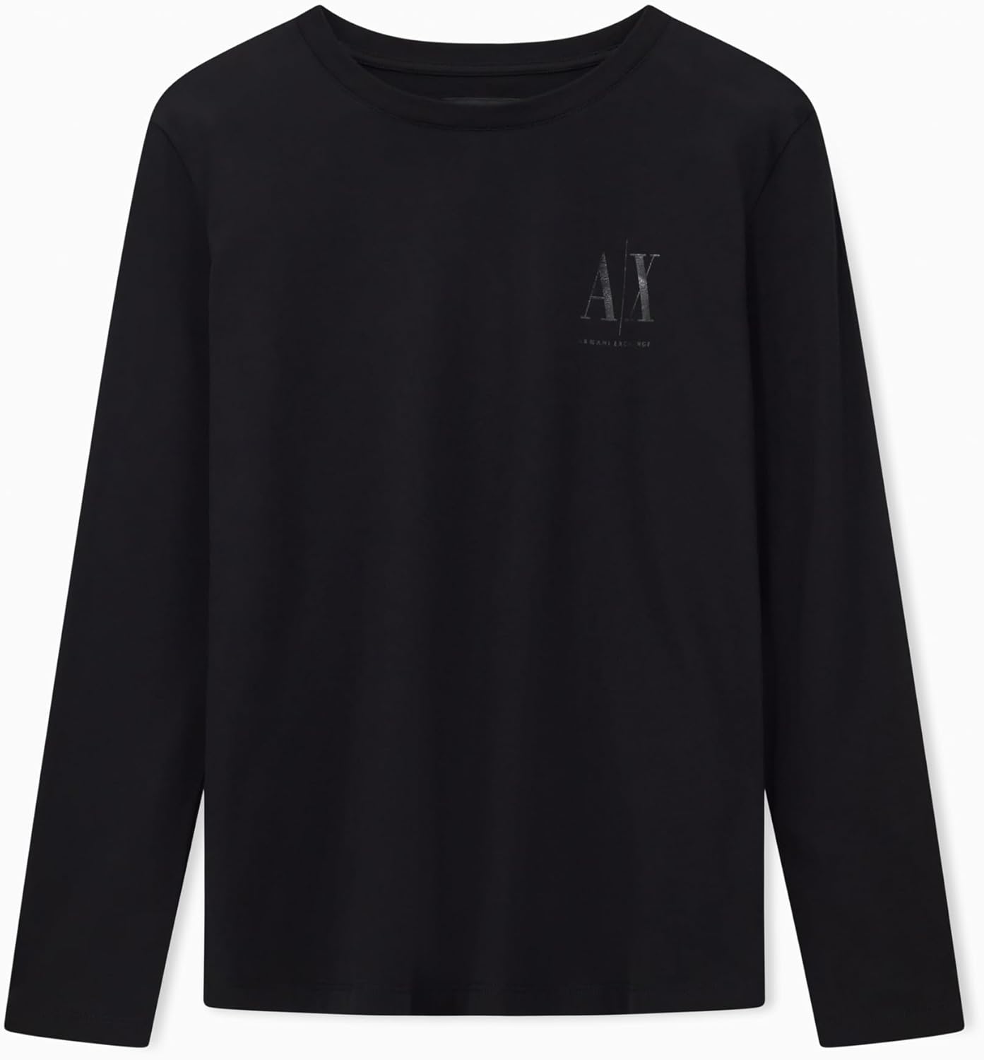 Armani Exchange Womens Icon Logo Long Sleeve Tee