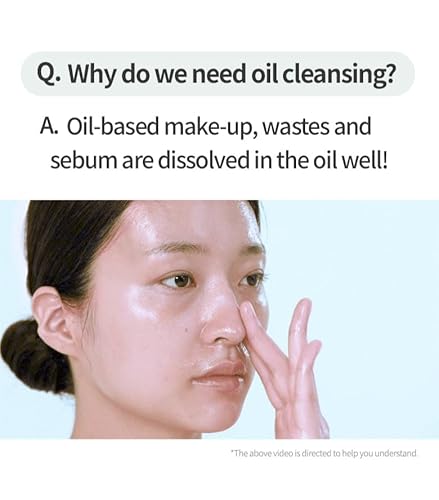 image for ANUA Heartleaf Pore Control Cleansing Oil, Oil Cleanser for Face, Make