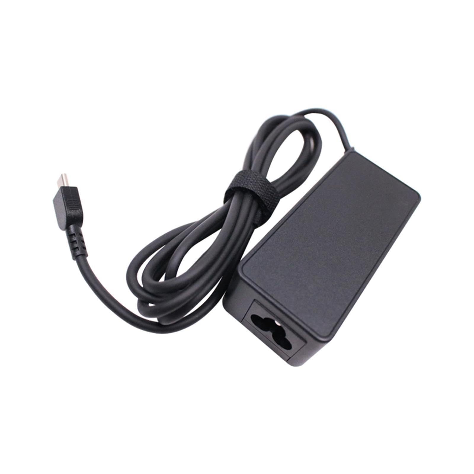 Cargador De Fuente De Alimentación Adaptador De CA Tipo USB C De 20V 2.25A 45W, Compatible con Lenovo,C330 S330 C340 S340 100E T480 T480S T580 T580S E(Power Adapter Only)