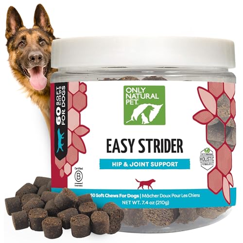 Only Natural Pet Easy Strider Hip and Joint Supplement, All Natur...