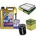 Produktbild QR-PARTS 69365592 Filter Set Inspektionspaket 5 Liter Liqui Moly Motoröl Longlife III 5W-30 MANN-FILTER Luftfilter Ölfilter