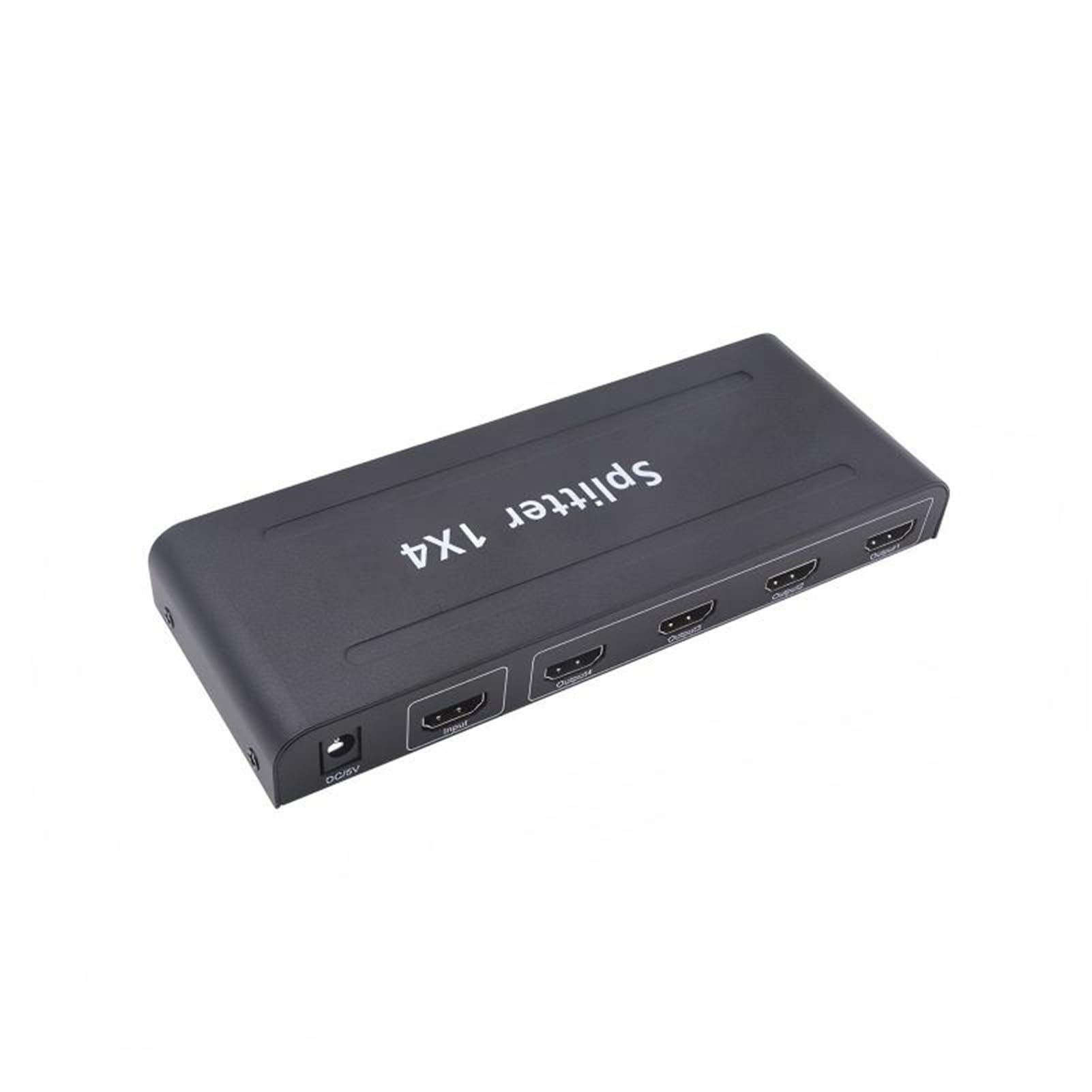 Répartiteur HDMI avec 1 entrée et 4 Sorties Sortie vidéo Haute définition répartiteur à