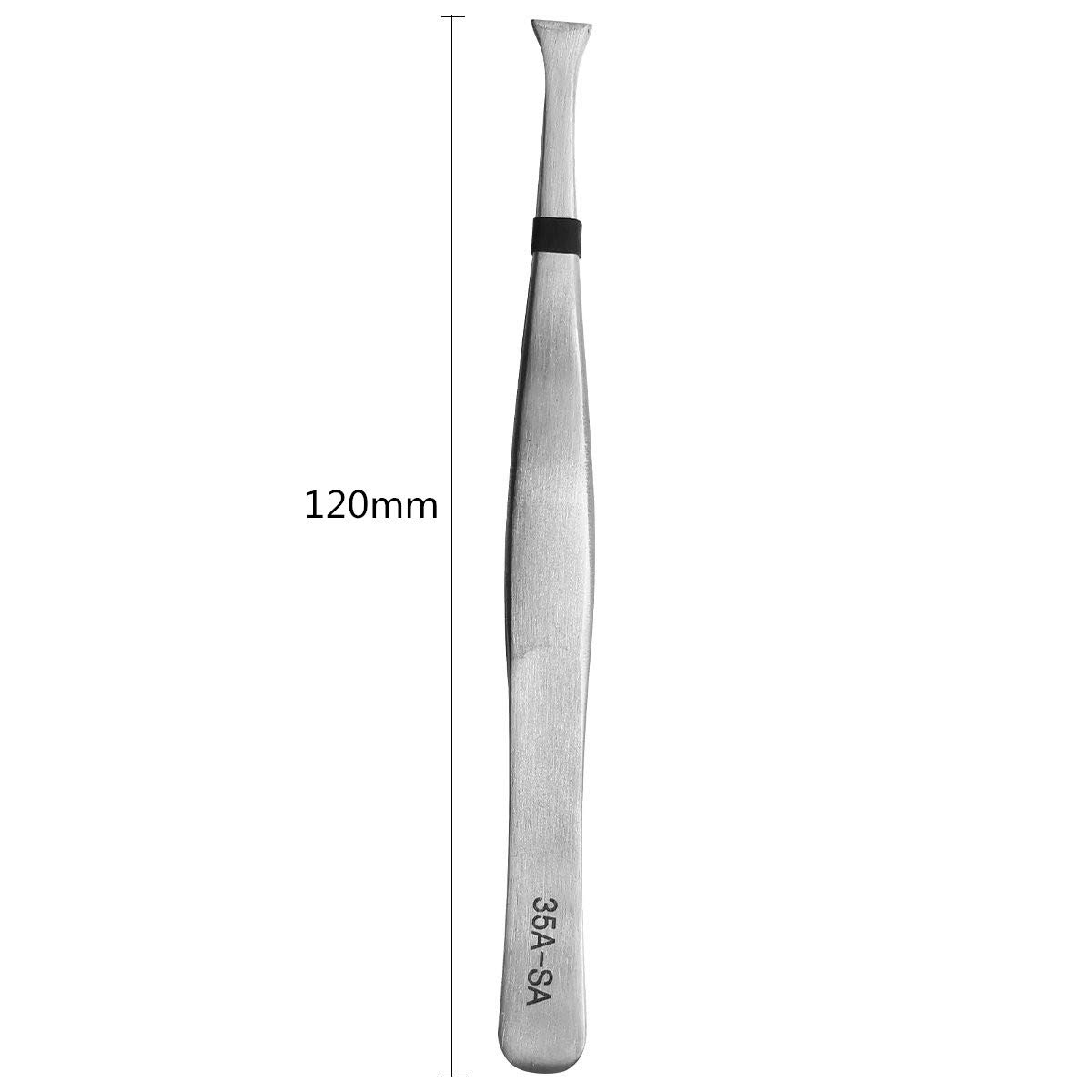 Pinzette magnetiche e Resistenti Agli Acidi per Timbri in Acciaio Inossidabile, per la creazione di gioielli, DIY Hobby, Riparazioni Elettroniche