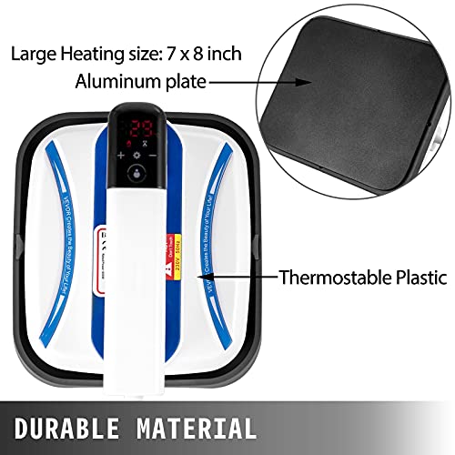Máquina de termofijado doble tubo 10x10 azul miniatura 4