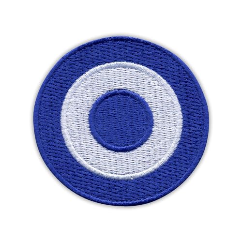 Patch brodé Hellenic Air Force lot de 4 insignes militaires noirs avec attaches Velcro