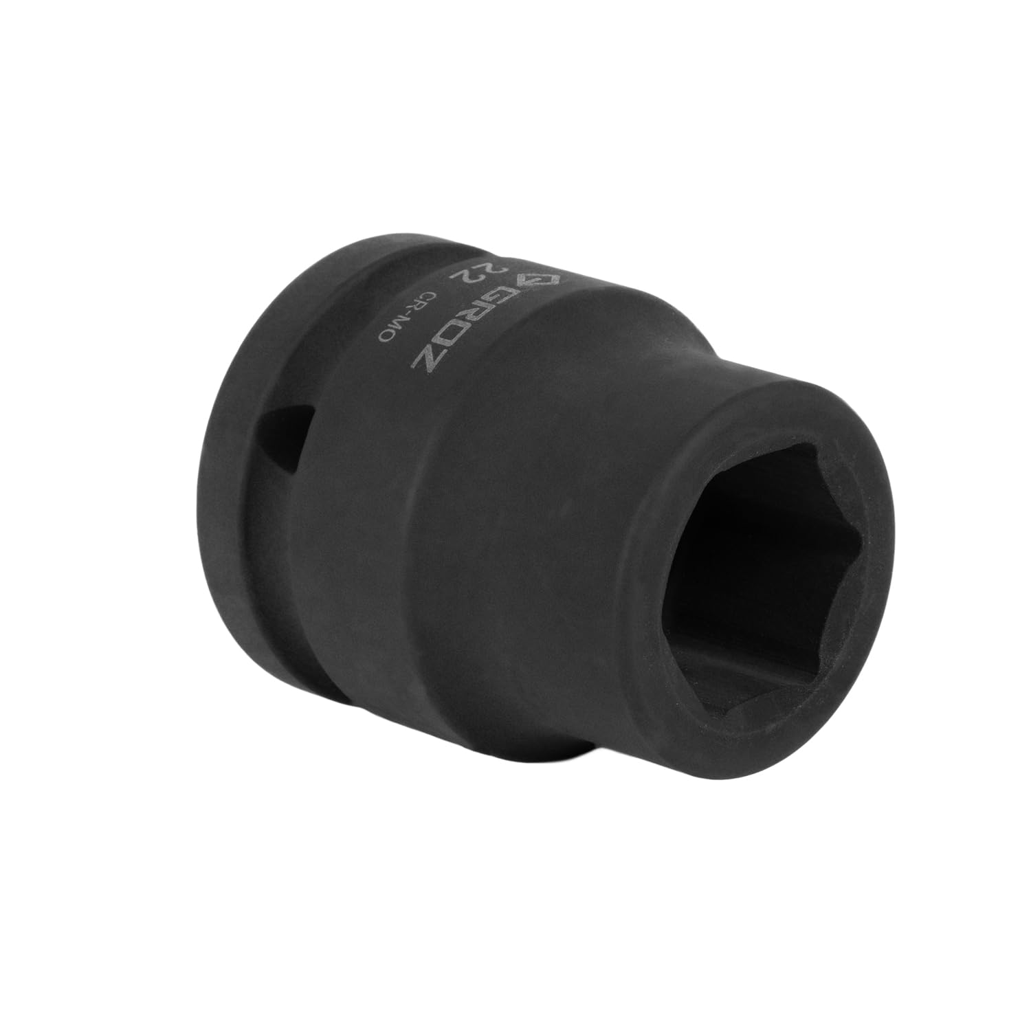 GROZ Hex Impact Socket 1/2" Drive, 24mm | Premium Chrome Molybdenum steel |Quick Fit Design| Rustproof | Impact wrench sockets | ISKT/H/1-2/24 2