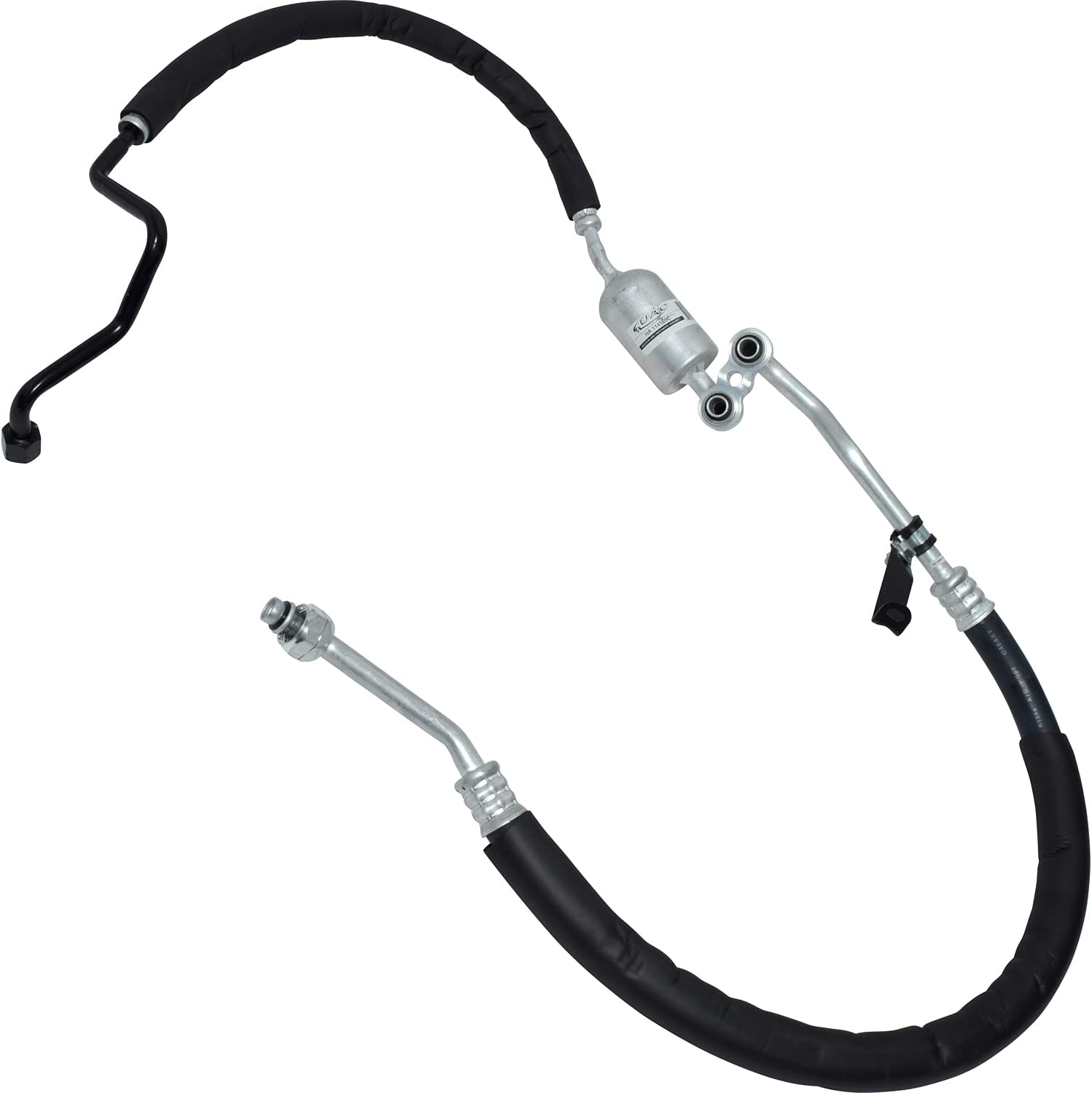 HVAC A/C Suction and Discharge Assembly