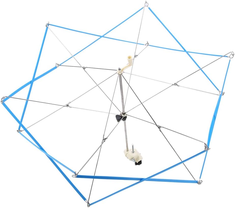 Yarn Umbrella Swift Winder, Knitting Crochet Yarn Winder for Crocheting and Umbrella Swift DIY Craft Woolen Weave Device