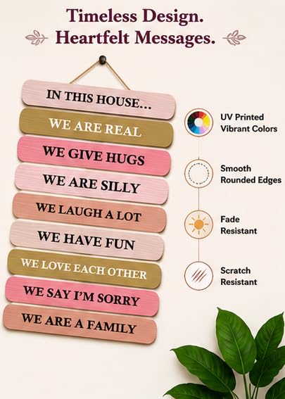 Image of Motivational Quote Wall Hanging for Home Decor | What You Think You Become, What You Feel You Attract, What You Imagine You Create MDF Wooden Wall Art | Office, Living Room & Meditation Decor (WH-35)