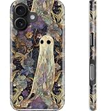 DEENAKIN Floral Case for iPhone 16 Plus,Cute Trendy Preppy Y2K Designs