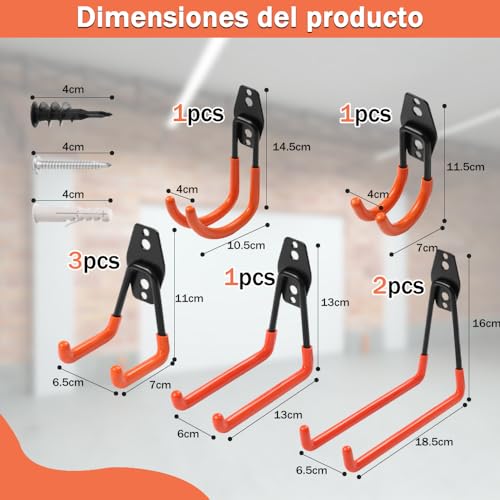 Review de Soportes para garaje tabla con los diez mejores. 20 Imagen adicional