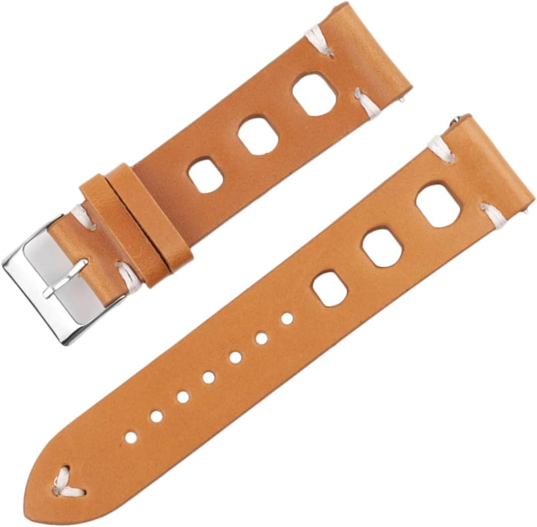 Healeved 1Pc Watch Band Retro Strap for Men and Women Skin Friendly Durable Replacement Watch Supplies Easy Installation for Work Travel Parties