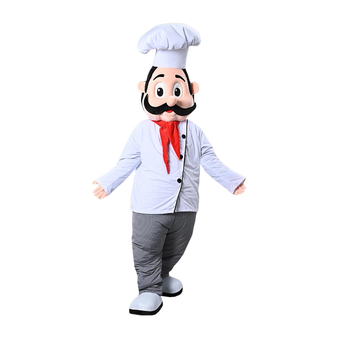 Chef People Mascot Costume Adult Cartoon Marketing Planning