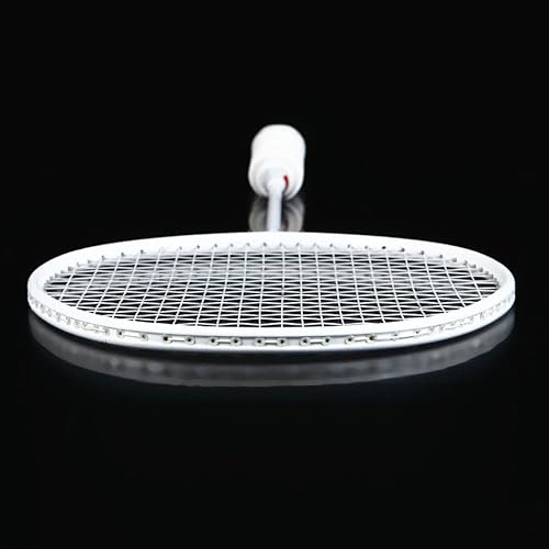 Walnut Badminton Racket Full Carbon Racket Men and Women Outdoor Sports 5U Offensive and Defensive Badminton Racket with Bag (Color F, Size One