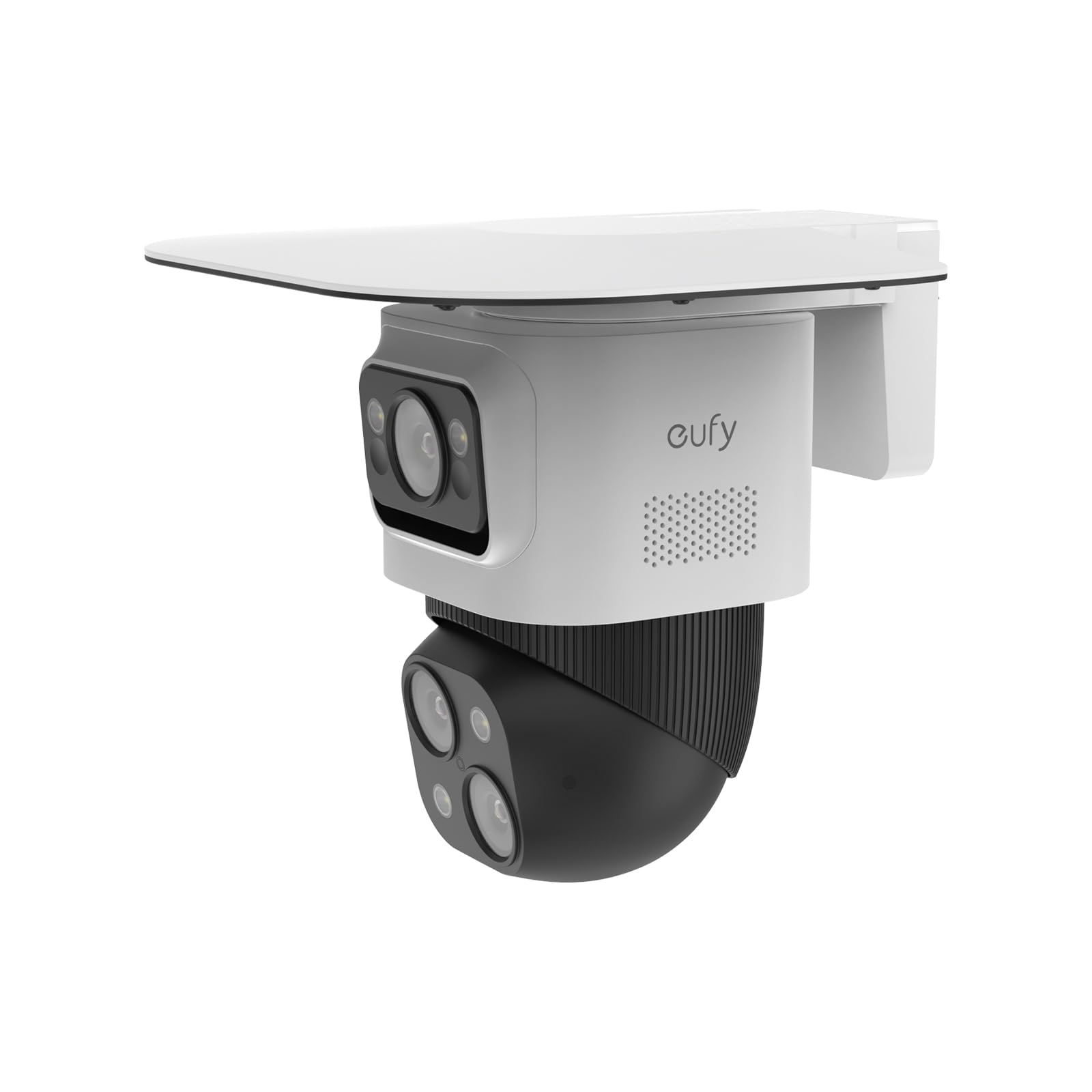 HOLACA Siliconen hoes voor eufy Security bewakingscamera voor buiten S220 SoloCam, skin, beschermhoes, weerbestendig, 1 stuk, zwart (ABS-siliconenhoes