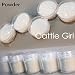 Cattie Girl 5 Box White Holo Nail Glitter Sequin Holographic Glitter Powder Sequin White Glitter Powder Nail Art Powder Dust Fairy Dust Manicure Nail Decoration