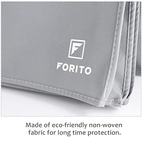 23" 24" 25" Univesal Monitor Dust Cover Scratch Resistance Nonwoven Full Body Sleeve For 23" 24" 25" Computer Monitor Led Lcd Screem (Size: 24W X 18H X 3D)-Gray #TOP5