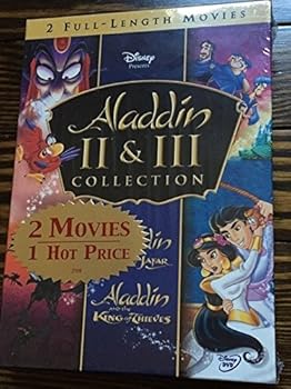 DVD Aladdin II & III Collection Book