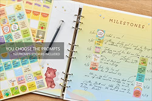 Leather-Bound Baby Memory Book With Keepsake Box - Baby Book, Milestone Stickers, And Baby Keepsake Box | Baby Scrapbook Album Set For Newborn Girls Boys | Beautiful Baby Gift Set #TOP4