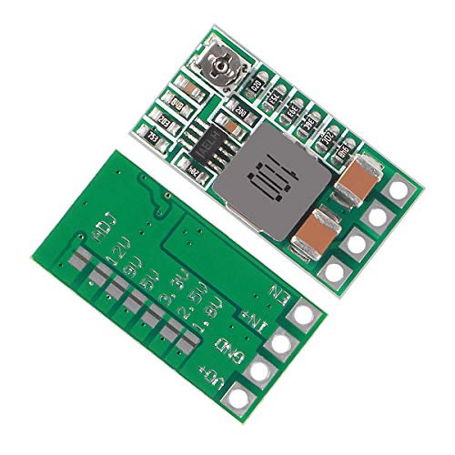 10PCS 5V Regulator Module Mini Voltage Reducer Adjustable DC 4.5-24V 12V 24V Step Down to 5V 3A Buck Converter Board Reduced Voltage Regulator Power Supply Transformer Module3