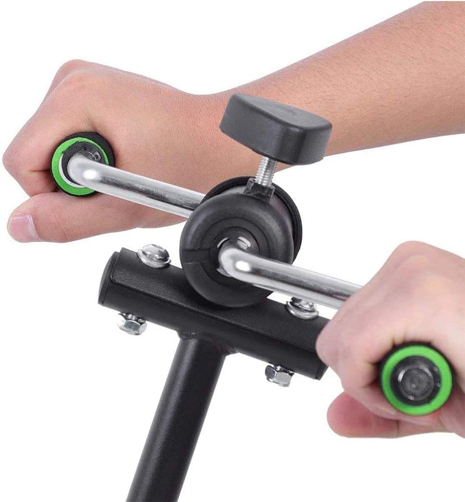 Mini Hometrainer Pedaal Trainer, Arm en Been Oefening Peddler Machine, Zittende Sporter Stationaire Pedaal Fiets Draagbare Cyclus Bike Gym Fitness Training - Afbeelding 7