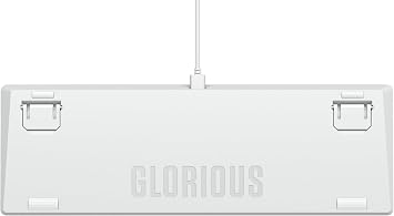 GLORIOUS GMMK 2 Full Size 96% Barebones Keyboard Kit (White) | Premium Aluminum Top Shell, Hotswappable 5 Pin Sockets, Superior Sound Dampening Foam, ISO Layout Standard Form