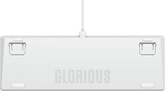 GLORIOUS GMMK 2 Full Size 96% Barebones Keyboard Kit (White) | Premium Aluminum Top Shell, Hotswappable 5 Pin Sockets, Superior Sound Dampening Foam, ISO Layout Standard Form