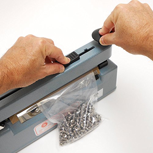 8" UL Bag Sealer Impulse Manual Sealer with Cutter (KF-200HC)