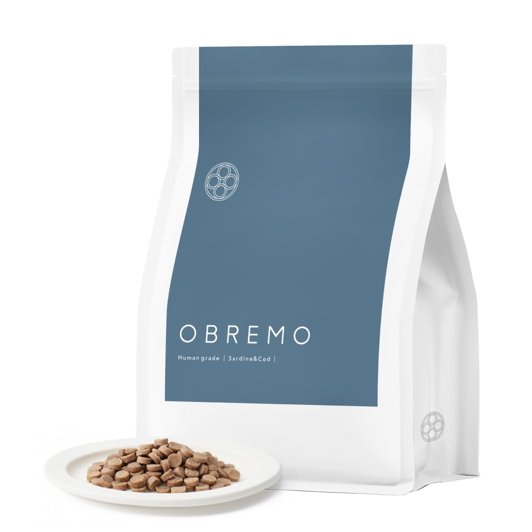 Amazon.co.jp: OBREMO オブレモ ドッグフード いわし＆たら 全犬種 成