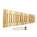Wooden Xylophone Percussion Instrument Natural Wood Frame Custom Logo Support Professional Tone Bars for Stage Performance Sound Therapy Studio Recording and Rhythm Practice