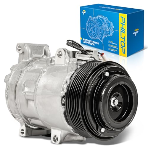 Image of PHILTOP 7512859 Air Conditioner AC Compressor with Clutch for Lexus IS250 2006-2013 2.5L,IS350 2006-2010, 2011-2013 3.5L,GS350 2007-2011 3.5L,GS300 2006 3.0L