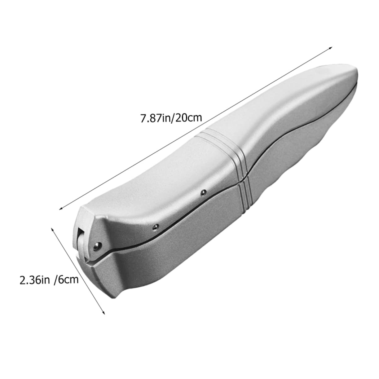 FUNOMOCYA Manual Garlic Crusher Aluminum Alloy Garlic Mincer Easy to Use One Handed Presser Convenient Clean Design for Home Kitchens and Restaurants