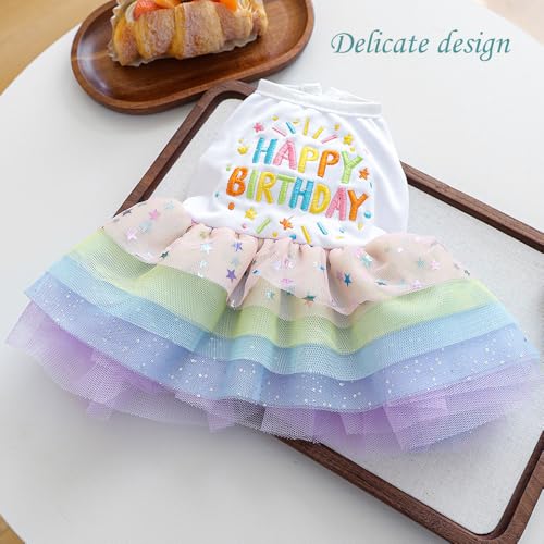 Disfraz de cumpleaños para perros pequeños talla X-Small miniatura 4