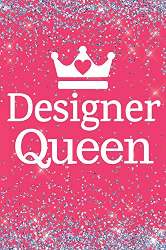 Designer Queen: Designer Queen 6x9inch Notebook/Planner. Great gift for fashion conscious Women, Girls and Teens who love designer brands. Ideal for ... Great Stocking Filler or Secret Santa.