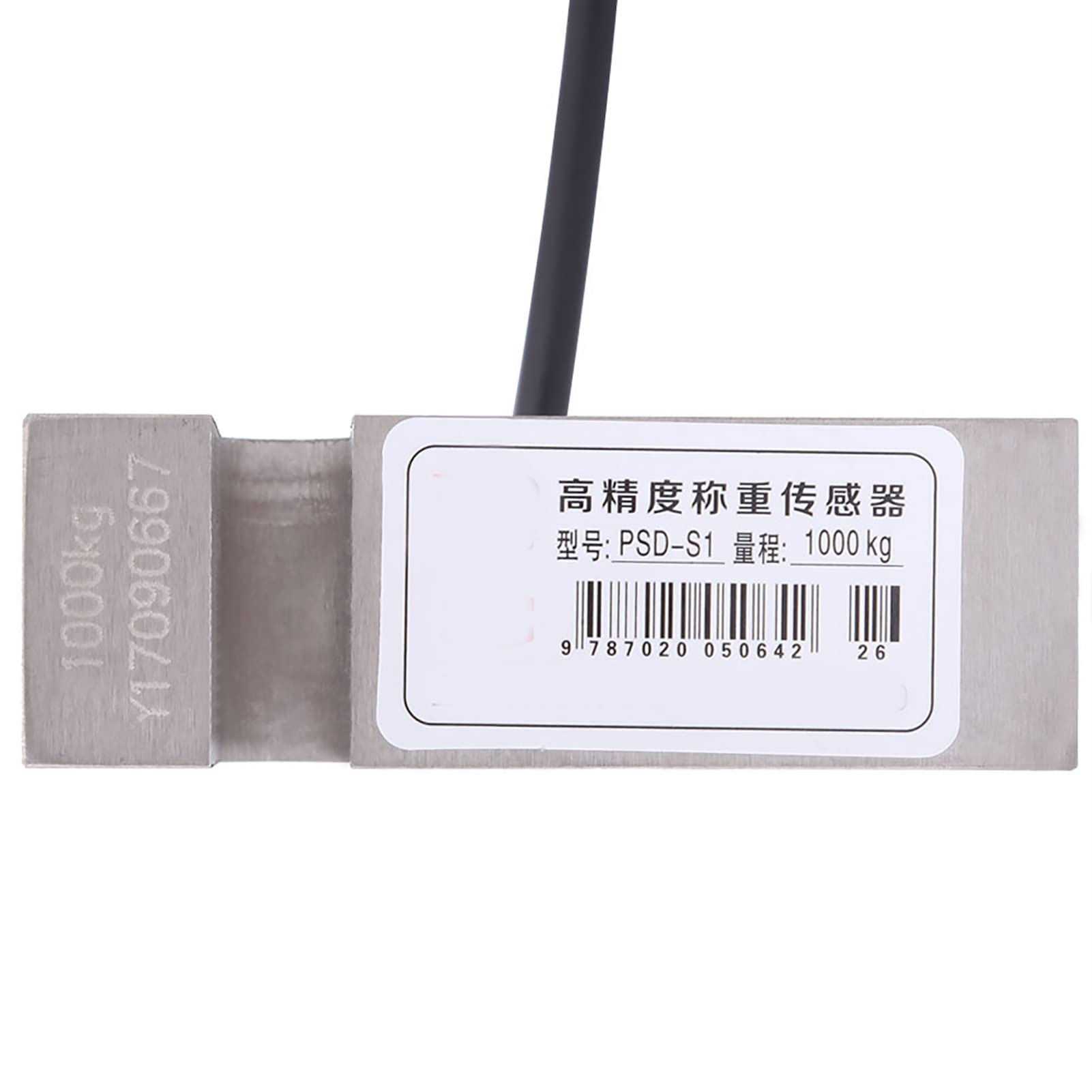 Machined Metal, S TYPE Load Cell Scale Weighting Sensor Industrial & Scientific 1000kg 2204lb 2204lb, Weighing Controller Weight Indicator