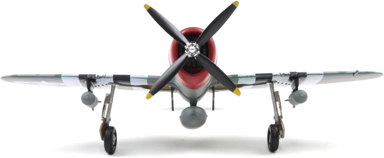 Motor city classics 1:72 Scale Military Diecast Collectible | P-47 Thunderbolt - Lt. Col. Francis S. Gabby Gabreski, USAAF | Militaria Diecast Model 27298-42