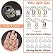 TOAOB 140pcs Earring Hooks Hypoallergenic 925 Sterling Silver Fish Hooks Ear Wires with Ball and Coil 7 Colors 18mm with Earring Backs for DIY Jewelry Making