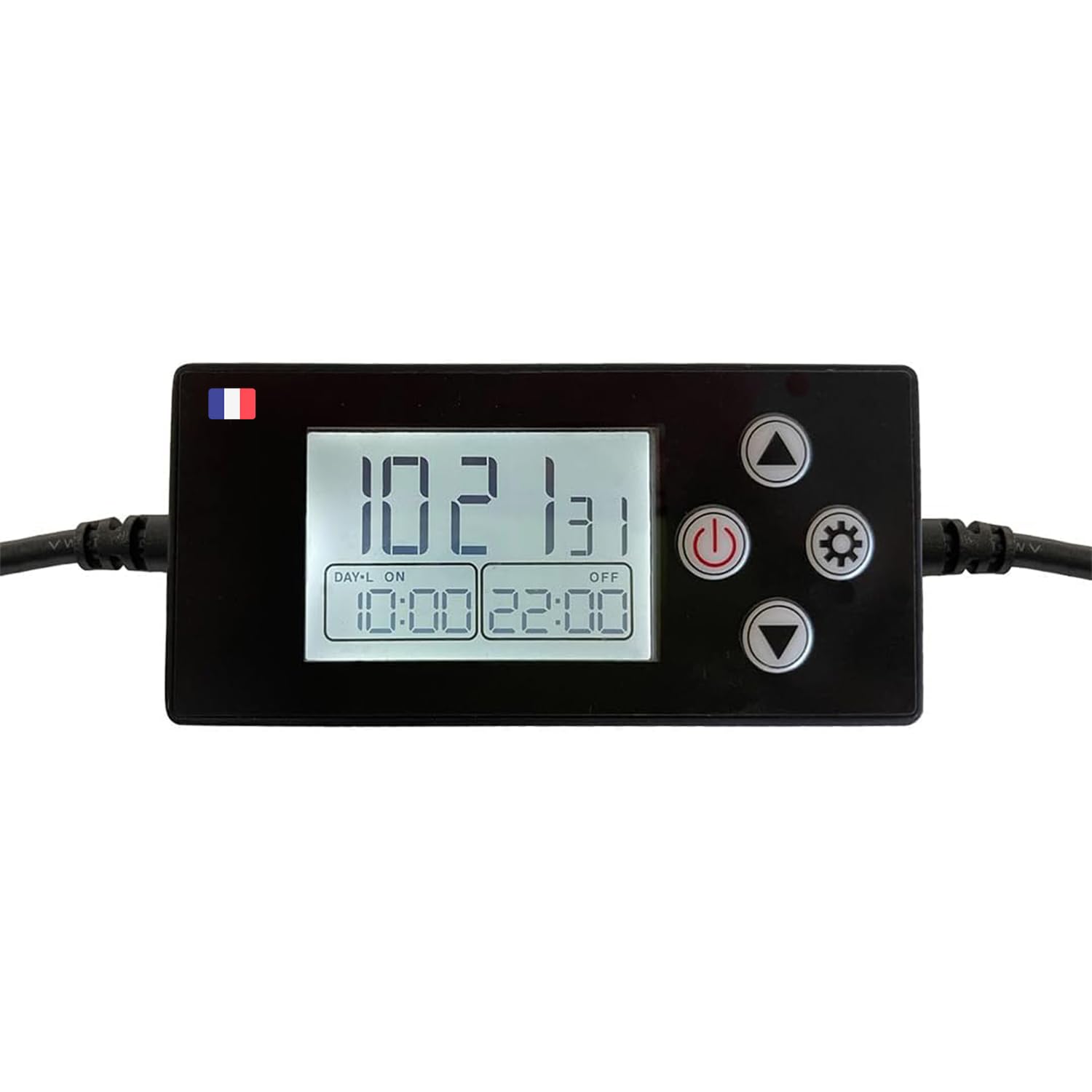HappyBird Minuteur numérique | Minuteur programmable, fonction gradation progressive | Spécialement conçu pour les lampes à oiseaux | Régulation de la lumière particulièrement douce | Simule le lever